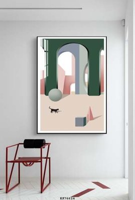 File tranh File tranh hiện đại pha lê gương KF76624 (gốc) in backlit film