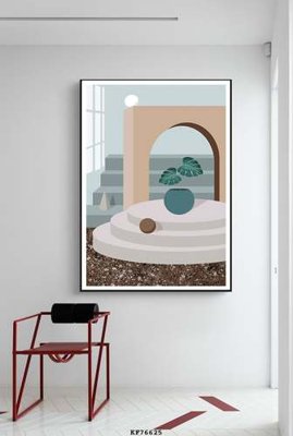 File tranh File tranh hiện đại pha lê gương KF76625 (ảnh gốc) cho in ấn kỹ thuật số