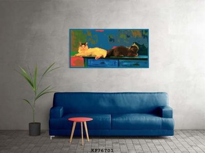 File PSD File tranh hiện đại pha lê gương KF76701 (bản gốc) cho nhà in