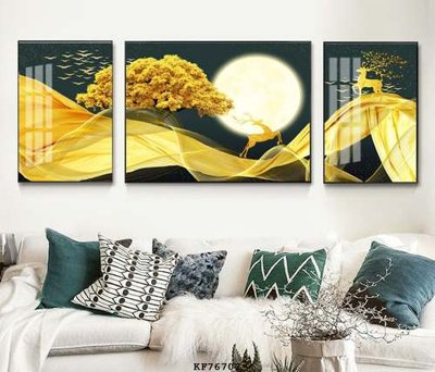 Tải file gốc File tranh hiện đại pha lê gương KF76707 (bản PSD) chỉnh sửa được