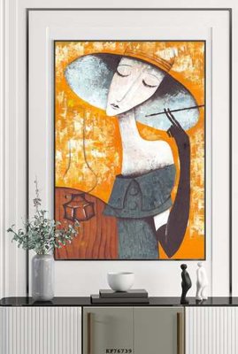 File gốc File tranh hiện đại pha lê gương KF76739 (in tráng gương) ốp tường