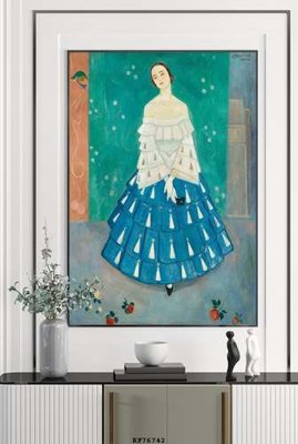 Tải file File tranh hiện đại pha lê gương KF76742 (gốc) in ấn chất lượng