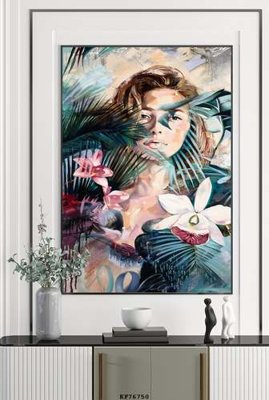 File gốc File tranh hiện đại pha lê gương KF76750 cho in ấn và thiết kế