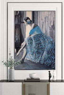 Tải file File tranh hiện đại pha lê gương KF76751 (ảnh gốc) in tranh kính