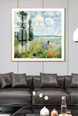 Tải file File tranh hiện đại pha lê gương KF76763 (gốc) chủ đề phong thủy