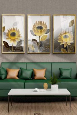 File gốc File tranh hiện đại pha lê gương KF76783 (bản quyền) cho in ấn