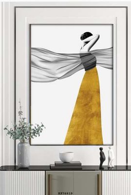 File gốc File tranh hiện đại pha lê gương KF76819 (phong cách) tối giản