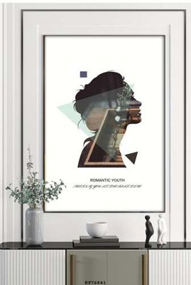 File ảnh File tranh hiện đại pha lê gương KF76841 (gốc) in PP, decal