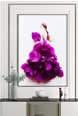 File tranh quảng cáo File tranh hiện đại pha lê gương KF76854 (file gốc) chuyên nghiệp