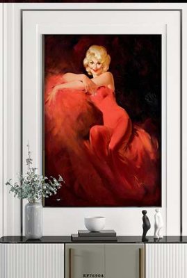 File gốc File tranh hiện đại pha lê gương KF76904 (trang trí) phòng làm việc