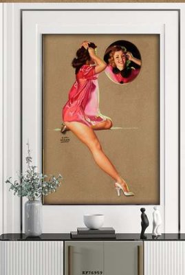 File in trần File tranh hiện đại pha lê gương KF76959 (bản gốc) hoa văn