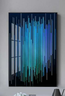 File tranh File tranh hiện đại pha lê gương KF76980 (gốc) in film