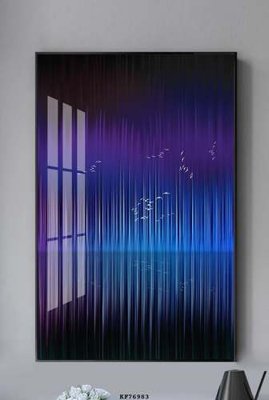 File in ấn chuyên nghiệp File tranh hiện đại pha lê gương KF76983 (file gốc)