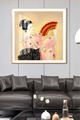 Tải file gốc File tranh hiện đại pha lê gương KF76998 (bản PSD) còn layer