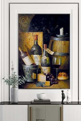 File tranh File tranh hiện đại pha lê gương KF77027 (ảnh gốc) in trần 3D