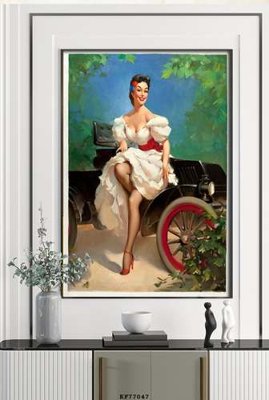 Hình ảnh file gốc in trần nhà File tranh hiện đại pha lê gương KF77047