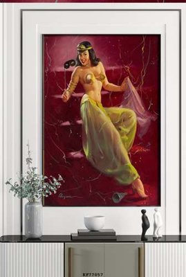 Ảnh mô tả file gốc in mica File tranh hiện đại pha lê gương KF77057