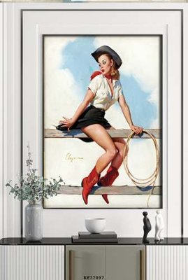 File in trần File tranh hiện đại pha lê gương KF77097 (bản gốc) trời sao