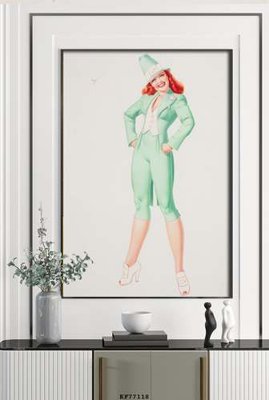 File tranh File tranh hiện đại pha lê gương KF77118 (bản gốc) in lụa dán tường