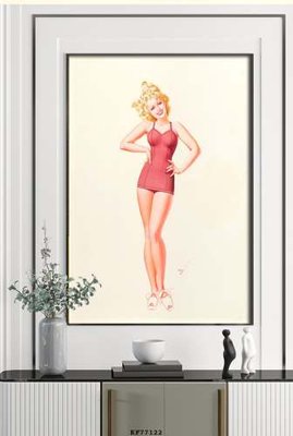 File tranh File tranh hiện đại pha lê gương KF77122 (bản gốc) in canvas