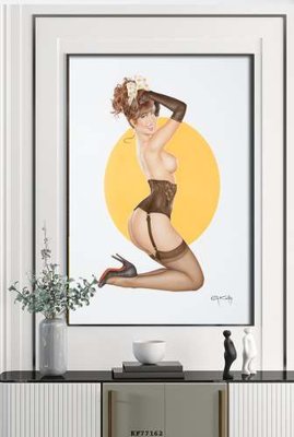 Hình ảnh file gốc in lụa File tranh hiện đại pha lê gương KF77162