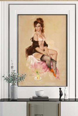 File gốc File tranh hiện đại pha lê gương KF77175 (phong cách) châu Âu