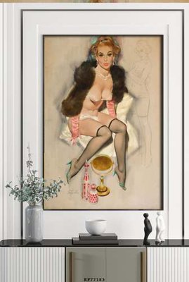 File in mica File tranh hiện đại pha lê gương KF77183 (bản gốc) sắc sảo