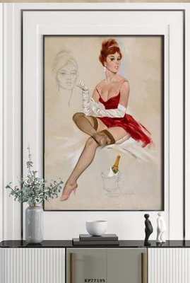 File PSD File tranh hiện đại pha lê gương KF77195 (chất lượng in ấn)