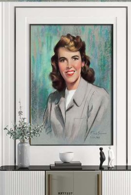 File gốc File tranh hiện đại pha lê gương KF77227 (in tráng gương) nghệ thuật