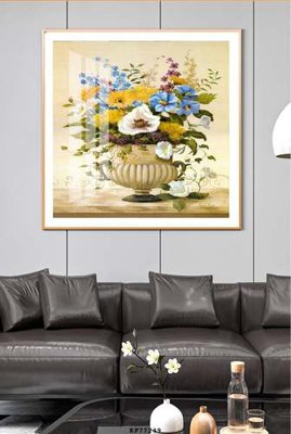 Download file File tranh hiện đại pha lê gương KF77249 (gốc) in mica đèn LED