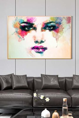 File tranh File tranh hiện đại pha lê gương KF77273 (gốc) chủ đề trẻ em