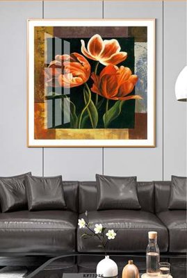 File PSD File tranh hiện đại pha lê gương KF77276 (nguyên bản) cho thiết kế