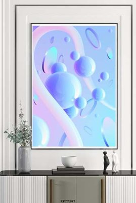 File tranh File tranh hiện đại pha lê gương KF77287 (file gốc) chủ đề phong thủy