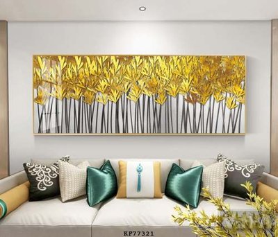 File tranh File tranh hiện đại pha lê gương KF77321 (ảnh gốc) in trần 3D