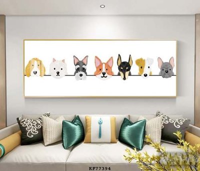 File PSD in ấn File tranh hiện đại pha lê gương KF77394 (chất lượng cao)