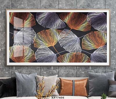 File gốc File tranh hiện đại pha lê gương KF77406 (trang trí) cho phòng khách