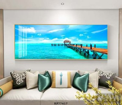 File tranh trang trí File tranh hiện đại pha lê gương KF77417 (tải file gốc)