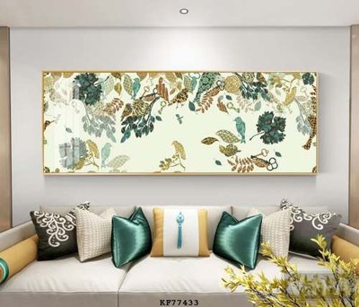 File tranh File tranh hiện đại pha lê gương KF77433 (gốc) chủ đề trừu tượng