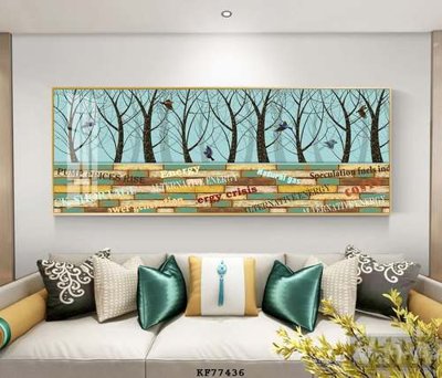 Download file File tranh hiện đại pha lê gương KF77436 (chất lượng in ấn)