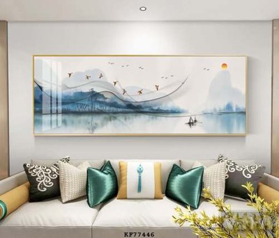 File gốc File tranh hiện đại pha lê gương KF77446 (phong cách) cổ điển