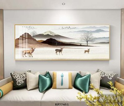 File PSD File tranh hiện đại pha lê gương KF77451 (chất lượng in ấn)