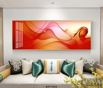 File tranh File tranh hiện đại pha lê gương KF77458 (gốc) in trên kính