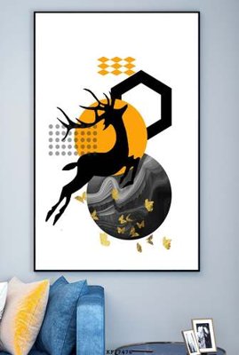 Tải file File tranh hiện đại pha lê gương KF77476 (gốc) để in ấn ngay