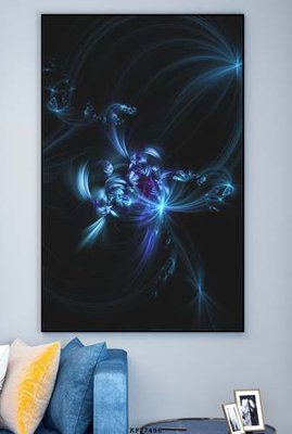 File gốc File tranh hiện đại pha lê gương KF77496 (chuẩn CMYK) cho nhà in