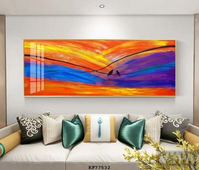 Mua file gốc File tranh hiện đại pha lê gương KF77532 (in ấn) tại Filetranh.com