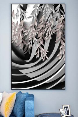 File PSD File tranh hiện đại pha lê gương KF77554 (nguyên gốc) chất lượng cao