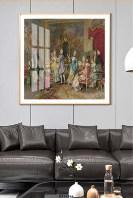 File gốc File tranh hiện đại pha lê gương KF77644 (ảnh chi tiết) để in trần