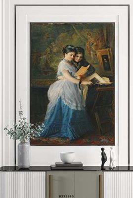 Tải file gốc File tranh hiện đại pha lê gương KF77660 (in khổ lớn) không vỡ