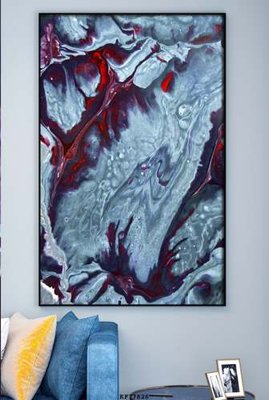 File gốc File tranh hiện đại pha lê gương KF77826 (phiên bản chuẩn) để in ấn