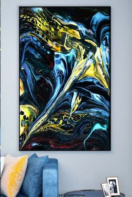 Tải file File tranh hiện đại pha lê gương KF77848 (gốc) làm tranh treo tường